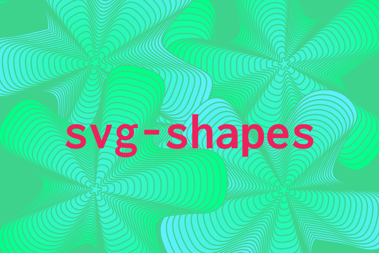 The image for the SVG shapes library made of scaled svg of the p5.js star logo